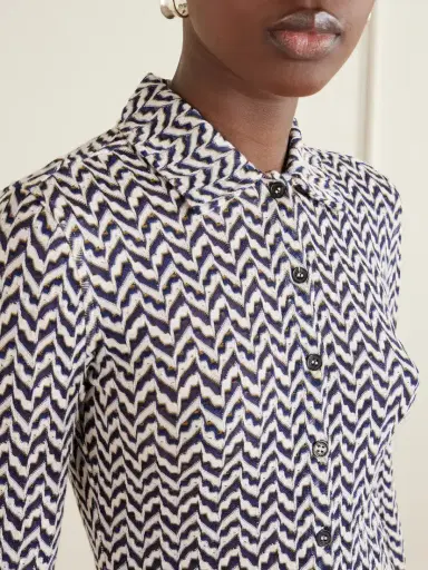 Missoni Striped Metallic Crochet-knit Cardigan | Thumbnail 5 Missoni Striped Metallic Crochet-knit Cardigan | Thumbnail 5