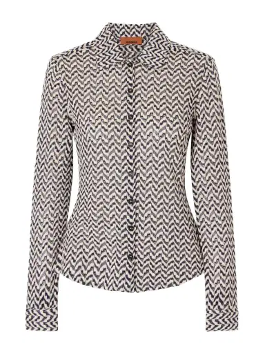 Missoni Striped Metallic Crochet-knit Cardigan | Thumbnail 1 Missoni Striped Metallic Crochet-knit Cardigan | Thumbnail 1