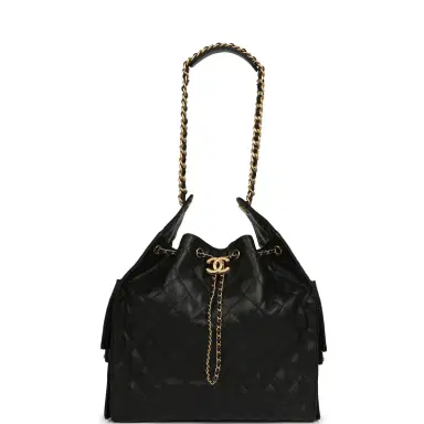 Chanel Chanel Medium 25 Hobo Bag Black Caviar Antique Gold Hardware | Thumbnail 7 Chanel Chanel Medium 25 Hobo Bag Black Caviar Antique Gold Hardware | Thumbnail 7
