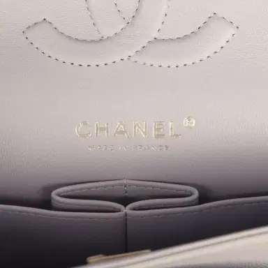 Chanel Chanel Medium Classic Double Flap Bag Light Purple Caviar Silver Hardware | Thumbnail 8 Chanel Chanel Medium Classic Double Flap Bag Light Purple Caviar Silver Hardware | Thumbnail 8