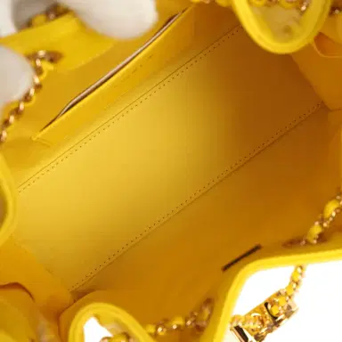 Chanel Chanel Mini 25 Hobo Bag Yellow Caviar Gold Hardware | Thumbnail 8 Chanel Chanel Mini 25 Hobo Bag Yellow Caviar Gold Hardware | Thumbnail 8
