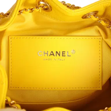 Chanel Chanel Mini 25 Hobo Bag Yellow Caviar Gold Hardware | Thumbnail 9 Chanel Chanel Mini 25 Hobo Bag Yellow Caviar Gold Hardware | Thumbnail 9