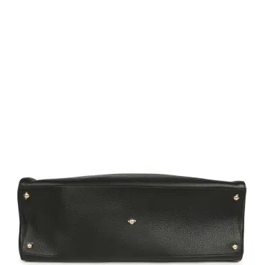 Chanel Chanel XXL "It Girl" Shopping Tote Black Grained Calfskin Gold Hardware | Thumbnail 7 Chanel Chanel XXL "It Girl" Shopping Tote Black Grained Calfskin Gold Hardware | Thumbnail 7
