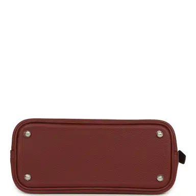 HERMÈS Hermes 1923 Bolide Mini Rouge H Evercolor Palladium Hardware | Thumbnail 6 HERMÈS Hermes 1923 Bolide Mini Rouge H Evercolor Palladium Hardware | Thumbnail 6