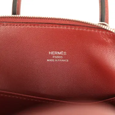 HERMÈS Hermes 1923 Bolide Mini Rouge H Evercolor Palladium Hardware | Thumbnail 8 HERMÈS Hermes 1923 Bolide Mini Rouge H Evercolor Palladium Hardware | Thumbnail 8