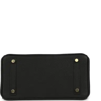 HERMÈS Hermes Birkin 25 Black Togo Gold Hardware | Thumbnail 6 HERMÈS Hermes Birkin 25 Black Togo Gold Hardware | Thumbnail 6