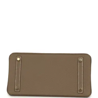 HERMÈS Hermes Birkin 30 Etoupe Togo Gold Hardware | Thumbnail 6 HERMÈS Hermes Birkin 30 Etoupe Togo Gold Hardware | Thumbnail 6