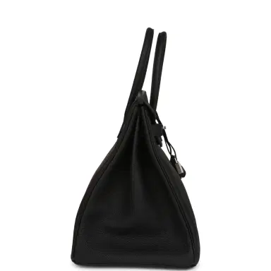 HERMÈS Hermes Birkin 35 Black Togo Palladium Hardware | Thumbnail 3 HERMÈS Hermes Birkin 35 Black Togo Palladium Hardware | Thumbnail 3