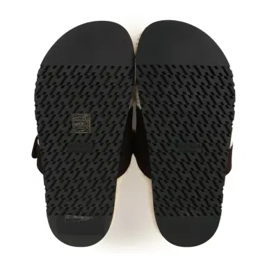 HERMÈS Hermes Chypre Techno Sandals Marron Ebene Suede and Ecru Shearling Palladium Hardware EU 37 | Thumbnail 8 HERMÈS Hermes Chypre Techno Sandals Marron Ebene Suede and Ecru Shearling Palladium Hardware EU 37 | Thumbnail 8