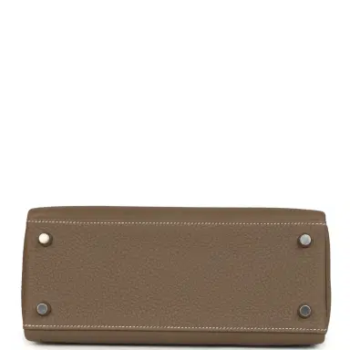 HERMÈS Hermes Kelly Retourne 25 Etoupe Togo Palladium Hardware | Thumbnail 6 HERMÈS Hermes Kelly Retourne 25 Etoupe Togo Palladium Hardware | Thumbnail 6
