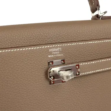 HERMÈS Hermes Kelly Retourne 25 Etoupe Togo Palladium Hardware | Thumbnail 7 HERMÈS Hermes Kelly Retourne 25 Etoupe Togo Palladium Hardware | Thumbnail 7