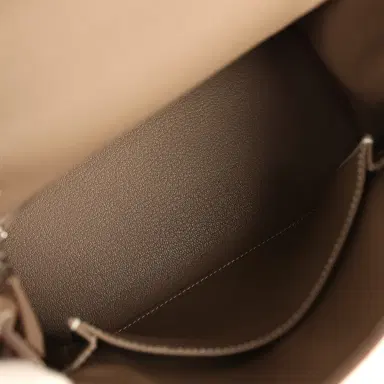 HERMÈS Hermes Kelly Retourne 25 Etoupe Togo Palladium Hardware | Thumbnail 8 HERMÈS Hermes Kelly Retourne 25 Etoupe Togo Palladium Hardware | Thumbnail 8