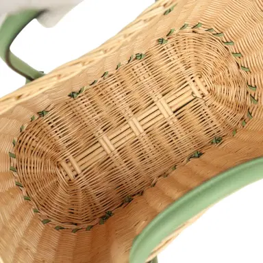 HERMÈS Hermes Picnic Garden Party 36 Vert Criquet Swift and Natural Osier Wicker | Thumbnail 8 HERMÈS Hermes Picnic Garden Party 36 Vert Criquet Swift and Natural Osier Wicker | Thumbnail 8