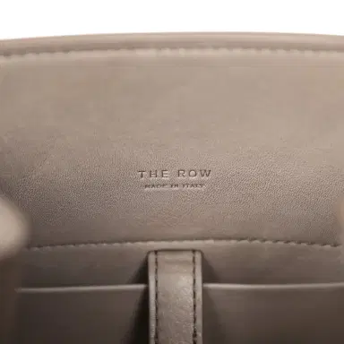 The Row The Row Soft Margaux 10 Bag Mid Grey Saddle Leather Silver Hardware | Thumbnail 11 The Row The Row Soft Margaux 10 Bag Mid Grey Saddle Leather Silver Hardware | Thumbnail 11