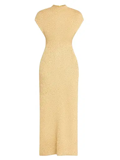 Lela Rose Women's Sequined Knit Mock Turtleneck Body-Con Dress | Thumbnail 1 Lela Rose Women's Sequined Knit Mock Turtleneck Body-Con Dress | Thumbnail 1