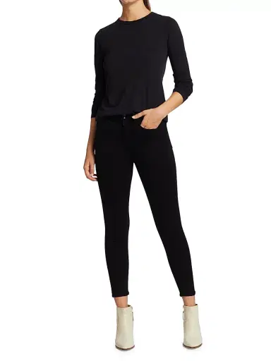 rag & bone Women's Long-Sleeve Top - Black | Thumbnail 2 rag & bone Women's Long-Sleeve Top - Black | Thumbnail 2