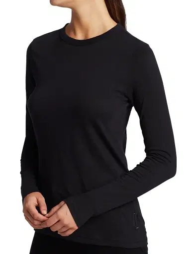 rag & bone Women's Long-Sleeve Top - Black | Thumbnail 4 rag & bone Women's Long-Sleeve Top - Black | Thumbnail 4