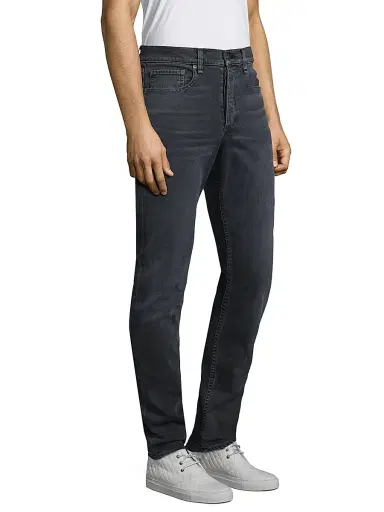 rag & bone Men's Fit 2 Fading Stretch Slim-fit Jeans - Minna | Thumbnail 4 rag & bone Men's Fit 2 Fading Stretch Slim-fit Jeans - Minna | Thumbnail 4