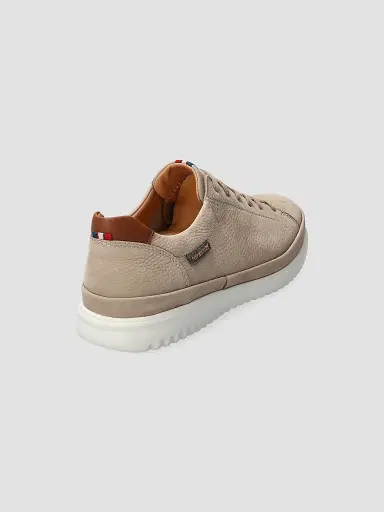 Mephisto Men's Thomas Leather Low-Top Sneakers - Sand | Thumbnail 3 Mephisto Men's Thomas Leather Low-Top Sneakers - Sand | Thumbnail 3
