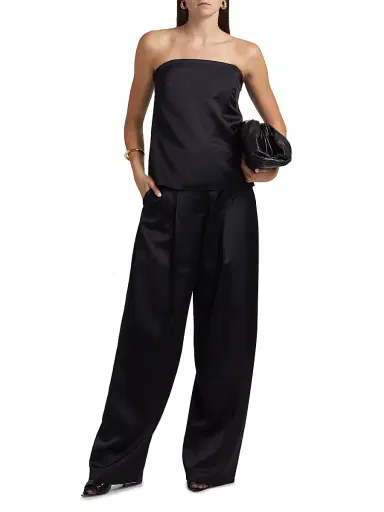 A.L.C. Women's Ryder High-Rise Straight-Leg Pants - Deep Navy | Thumbnail 2 A.L.C. Women's Ryder High-Rise Straight-Leg Pants - Deep Navy | Thumbnail 2