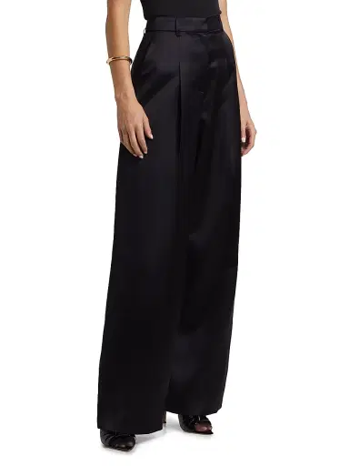 A.L.C. Women's Ryder High-Rise Straight-Leg Pants - Deep Navy | Thumbnail 4 A.L.C. Women's Ryder High-Rise Straight-Leg Pants - Deep Navy | Thumbnail 4