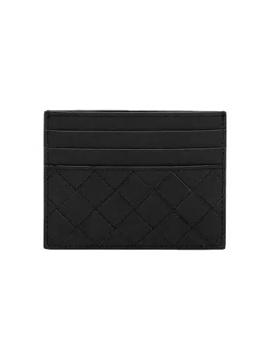 Bottega Veneta Men's Intrecciato Card Case | Thumbnail 1 Bottega Veneta Men's Intrecciato Card Case | Thumbnail 1