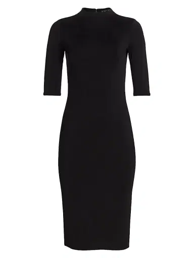 ALICE + OLIVIA Women's Delora Knit Bodycon Dress - Black | Thumbnail 1 ALICE + OLIVIA Women's Delora Knit Bodycon Dress - Black | Thumbnail 1