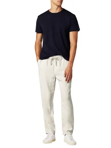 Joe's Jeans Men's Drawstring Linen Pants - White Sands | Thumbnail 2 Joe's Jeans Men's Drawstring Linen Pants - White Sands | Thumbnail 2