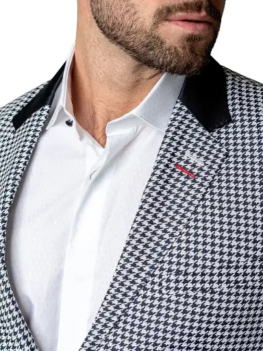 Maceoo Men's Blazer Socrate Evo Glitz | Thumbnail 7 Maceoo Men's Blazer Socrate Evo Glitz | Thumbnail 7