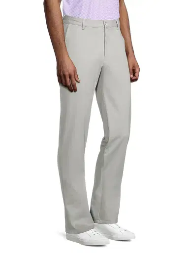 Peter Millar Men's Pilot Flat Front Pants - Mountain Grey - Size 40 | Thumbnail 4 Peter Millar Men's Pilot Flat Front Pants - Mountain Grey - Size 40 | Thumbnail 4