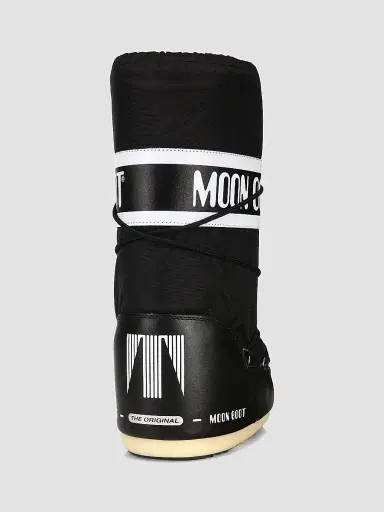 Moon Boot Men's Unisex Icon Nylon Snow Boots - Black - Size 9 | Thumbnail 3 Moon Boot Men's Unisex Icon Nylon Snow Boots - Black - Size 9 | Thumbnail 3