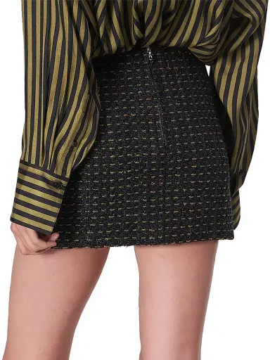 rag & bone Women's Christine Tweed Skirt - Black Multi | Thumbnail 5 rag & bone Women's Christine Tweed Skirt - Black Multi | Thumbnail 5
