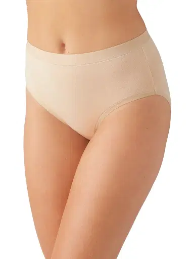 Wacoal Women's Understated Cotton Brief - Sand | Thumbnail 2 Wacoal Women's Understated Cotton Brief - Sand | Thumbnail 2