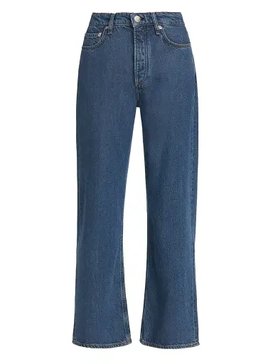 rag & bone Women's Logan Mid-Rise Featherweight Wide-Leg Jeans - Lily | Thumbnail 1 rag & bone Women's Logan Mid-Rise Featherweight Wide-Leg Jeans - Lily | Thumbnail 1