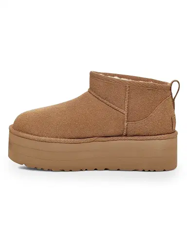 UGG Women's Classic Ultra MN 50MM Suede Platform Boots - Chestnut | Thumbnail 5 UGG Women's Classic Ultra MN 50MM Suede Platform Boots - Chestnut | Thumbnail 5