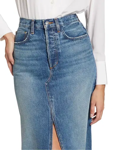 Favorite Daughter Women's Sadie Denim Maxi Skirt - Camden - Size 34 | Thumbnail 6 Favorite Daughter Women's Sadie Denim Maxi Skirt - Camden - Size 34 | Thumbnail 6
