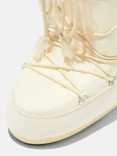 Moon Boot Men's Unisex Icon Nylon Boots - Cream - Size 11.5 | Thumbnail 3 Moon Boot Men's Unisex Icon Nylon Boots - Cream - Size 11.5 | Thumbnail 3