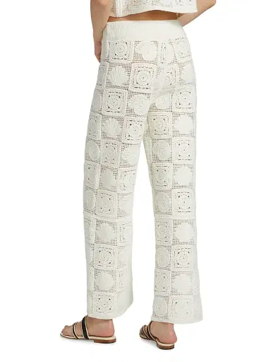 RAILS Women's Maja Crochet Cotton-Blend Pants | Thumbnail 5 RAILS Women's Maja Crochet Cotton-Blend Pants | Thumbnail 5