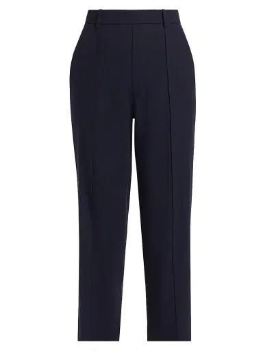 Vince Women's Grace Tapered Mid-Rise Linen-Blend Pants | Thumbnail 1 Vince Women's Grace Tapered Mid-Rise Linen-Blend Pants | Thumbnail 1