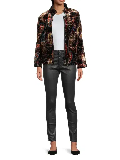Johnny Was Women's Sezana Paisley Quilted Jacket - Sezana | Thumbnail 2 Johnny Was Women's Sezana Paisley Quilted Jacket - Sezana | Thumbnail 2