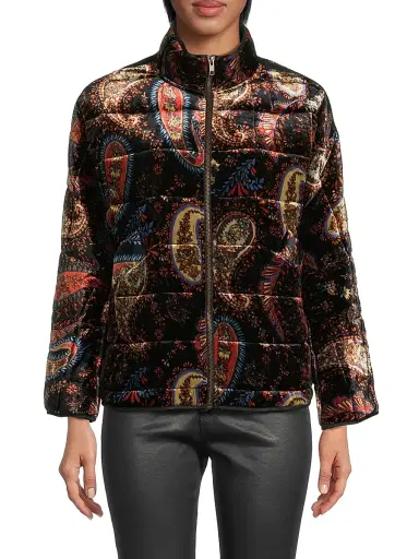 Johnny Was Women's Sezana Paisley Quilted Jacket - Sezana | Thumbnail 3 Johnny Was Women's Sezana Paisley Quilted Jacket - Sezana | Thumbnail 3