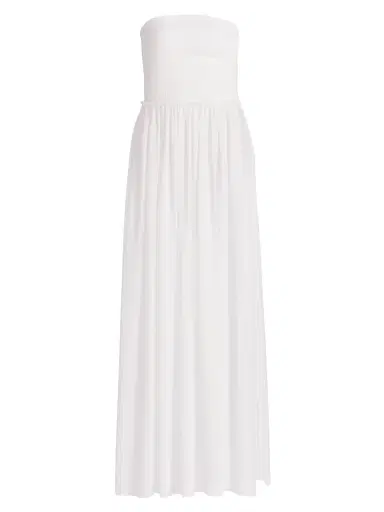 Ramy Brook Women's Calista Smocked Strapless Flare Dress | Thumbnail 1 Ramy Brook Women's Calista Smocked Strapless Flare Dress | Thumbnail 1