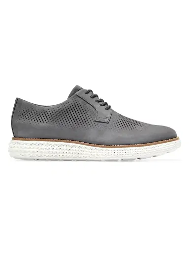 Cole Haan Men's OriginalGrand 2.0 Leather Oxfords - Ironstone Nubuck | Thumbnail 1 Cole Haan Men's OriginalGrand 2.0 Leather Oxfords - Ironstone Nubuck | Thumbnail 1