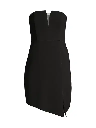 Liv Foster Women's Strapless Twill Cocktail Dress | Thumbnail 1 Liv Foster Women's Strapless Twill Cocktail Dress | Thumbnail 1