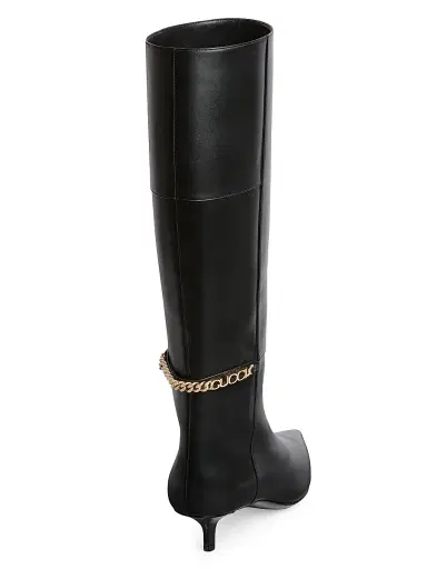 Gucci Women's Signoria 50MM Leather Tall Boots - Black - Size 6 | Thumbnail 3 Gucci Women's Signoria 50MM Leather Tall Boots - Black - Size 6 | Thumbnail 3