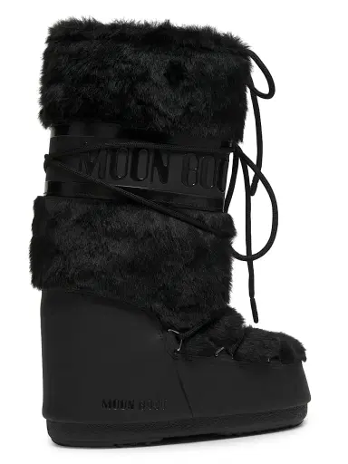 Moon Boot Women's Icon Faux-Fur Boots | Thumbnail 3 Moon Boot Women's Icon Faux-Fur Boots | Thumbnail 3