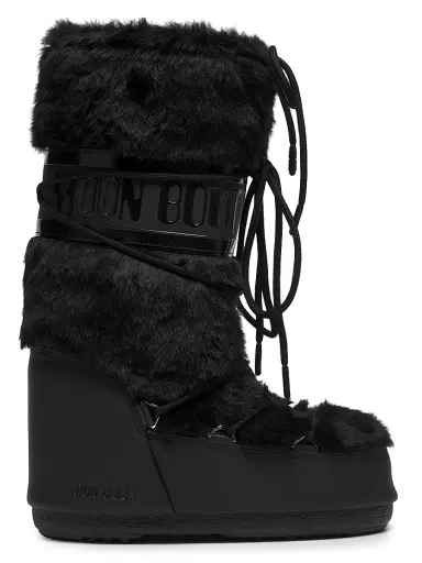 Moon Boot Women's Icon Faux-Fur Boots | Thumbnail 1 Moon Boot Women's Icon Faux-Fur Boots | Thumbnail 1