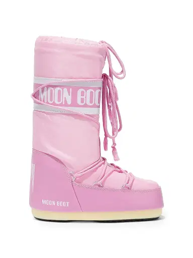Moon Boot Little Kid's Icon Padded Nylon Boots - Light Pink - Size 7 (Toddler) | Thumbnail 1 Moon Boot Little Kid's Icon Padded Nylon Boots - Light Pink - Size 7 (Toddler) | Thumbnail 1
