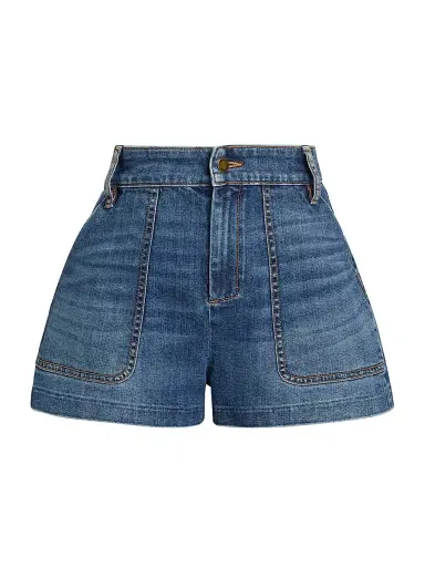 Ramy Brook Women's Hilary Denim Shorts | Thumbnail 1 Ramy Brook Women's Hilary Denim Shorts | Thumbnail 1