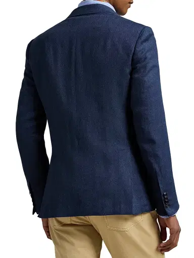 Polo Ralph Lauren Men's Polo Tailored Herringbone Sport Coat | Thumbnail 4 Polo Ralph Lauren Men's Polo Tailored Herringbone Sport Coat | Thumbnail 4